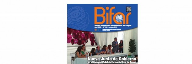 BOLETIN INFORMATIVO FARMACÉUTICO DE ARAGÓN (BIFAR) JULIO 2015