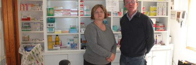 La farmacéutica de Visiedo afirma que es imposible mantener la oficina sin ayudas públicas