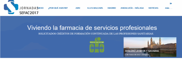 JORNADA SEFAC: Viviendo la farmacia de servicios profesionales.