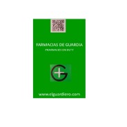 CÓDIGO QR CON LAS FARMACIAS DE GUARDIA DE LA PROVINCIA
