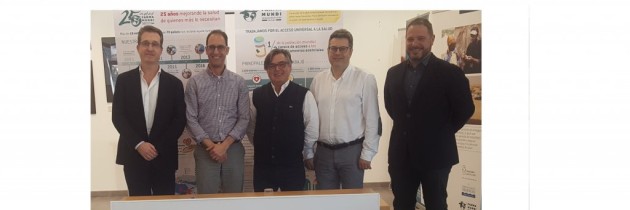 Los COF aragoneses firman convenios de colaboración con Farmamundi.