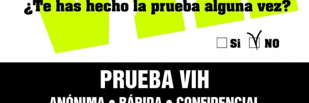 20 de Octubre: DÍA DE LA PRUEBA DE VIH