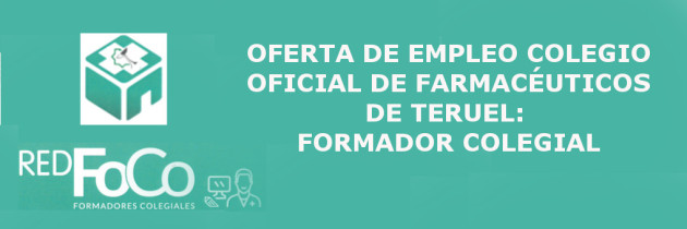 Oferta de empleo farmacéutico FoCo.