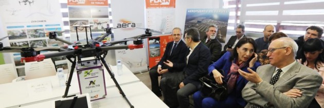 Pharmadron presenta en Teruel drones para llevar medicinas a las zonas rurales