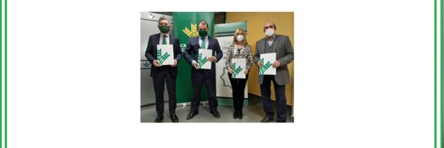 El COFTe y Caja Rural de Teruel renuevan su convenio de colaboración