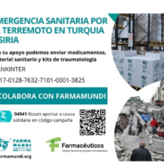 Farmamundi participa en la acción humanitaria a las personas afectadas por el terremoto en Turquía y Siria