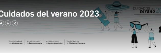 Campaña sanitaria  “Cuidados del verano 2023”.