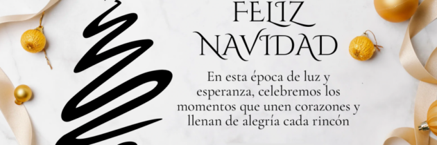 El Colegio Oficial de Farmacéuticos de Teruel os desea Feliz Navidad y un Próspero Año 2026