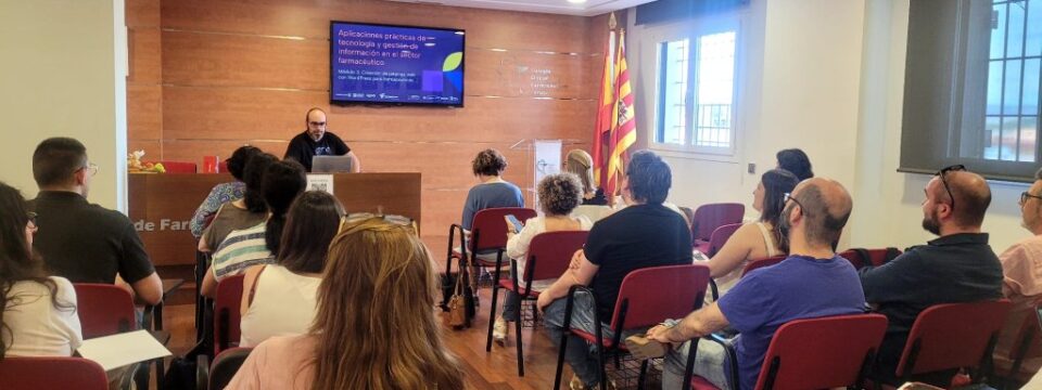Avanza con éxito el programa de Competencias Digitales en el Colegio Oficial de Farmacéuticos de Teruel